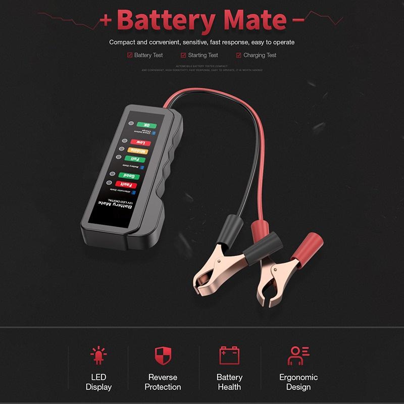 Mini 12V Car Battery Tester -  - Battery Load Tester review and price