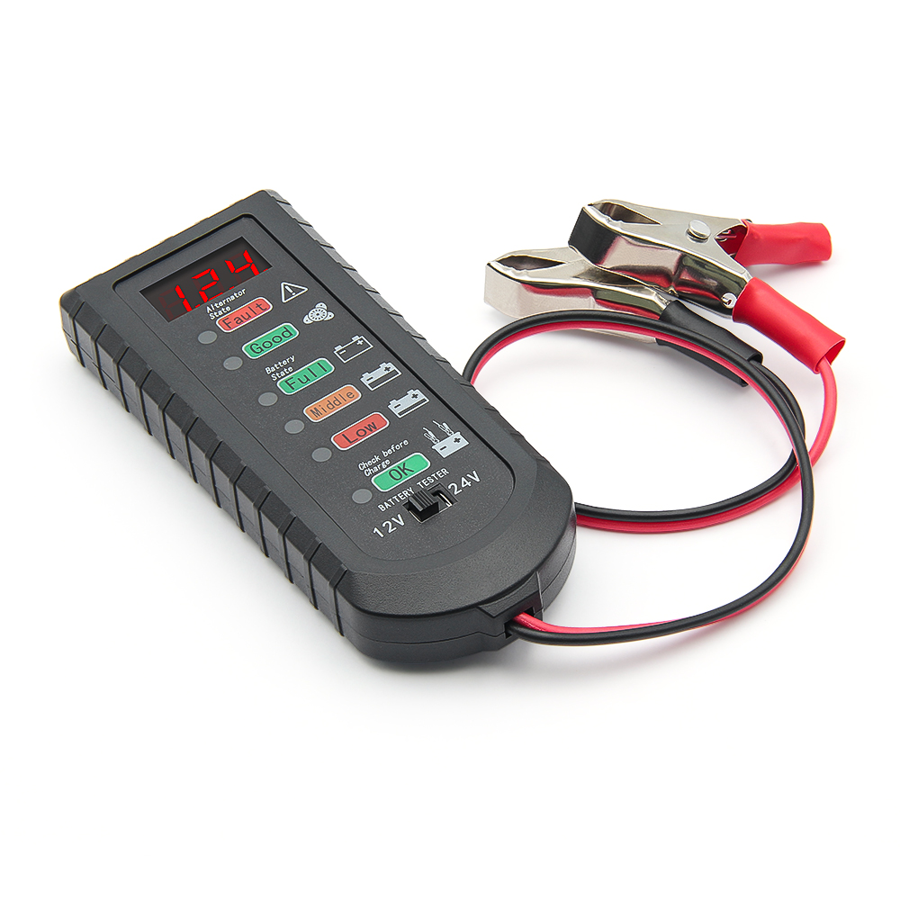 12V 24V Car Battery Tester LED - Battery Load Tester review and price