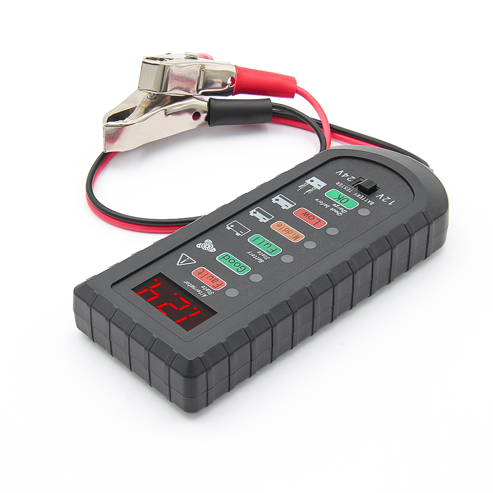 12V 24V Car Battery Tester LED - Battery Load Tester review and price