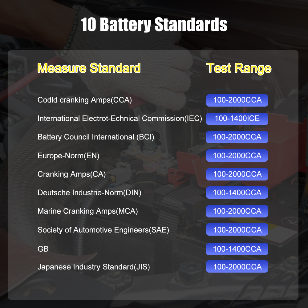 ANCEL BST100 12V Battery Teste - Battery Load Tester review and price